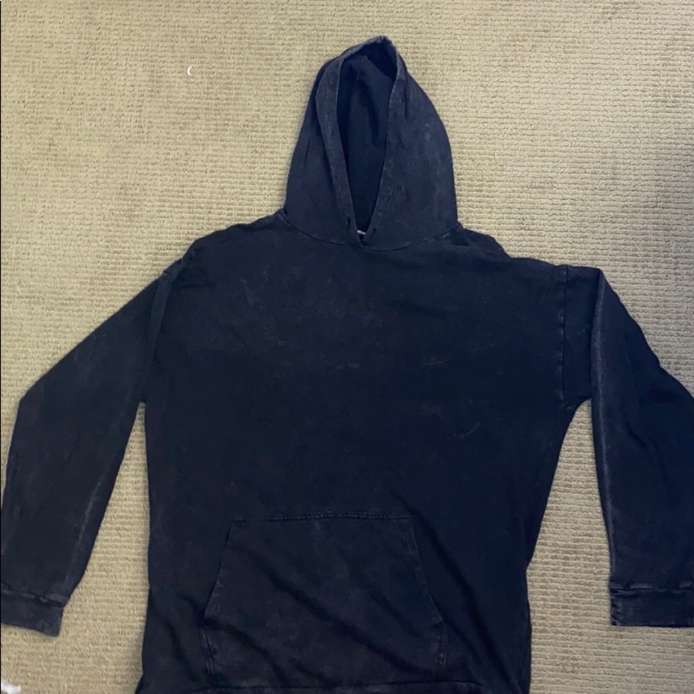 Zara Lightly tie dyed oversized Hoodie